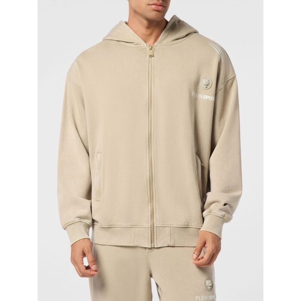 Plein Sport Men Cotton Hoodie Plein Sport